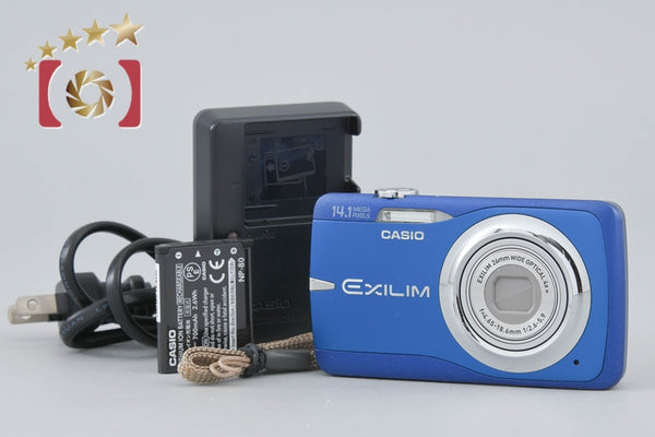 中古】Casio カシオ EXILIM EX-Z550 ブルー コンパクトデジタルカメラ