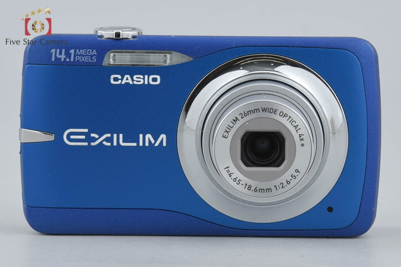 中古】Casio カシオ EXILIM EX-Z550 ブルー コンパクトデジタルカメラ