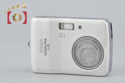 【中古】Nikon ニコン COOLPIX L6 ホワイト コンパクトデジタルカメラ