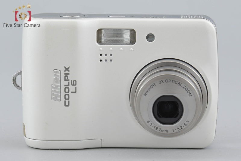 中古】Nikon ニコン COOLPIX L6 ホワイト コンパクトデジタルカメラ