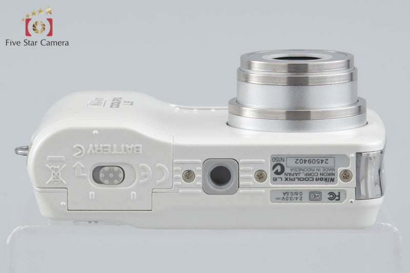 中古】Nikon ニコン COOLPIX L6 ホワイト コンパクトデジタルカメラ