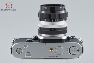 【中古】Nikon ニコン F2 フォトミック シルバー + NIKKOR-O.C Auto 35mm f/2