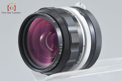 【中古】Nikon ニコン F2 フォトミック シルバー + NIKKOR-O.C Auto 35mm f/2