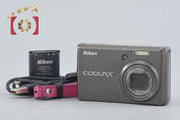 【中古】Nikon ニコン COOLPIX S600 アーバンブラック コンパクトデジタルカメラ