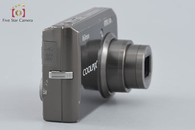 【中古】Nikon ニコン COOLPIX S600 アーバンブラック コンパクトデジタルカメラ