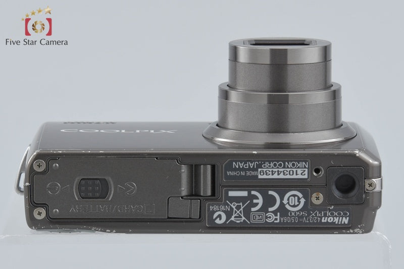 中古】Nikon ニコン COOLPIX S600 アーバンブラック コンパクト
