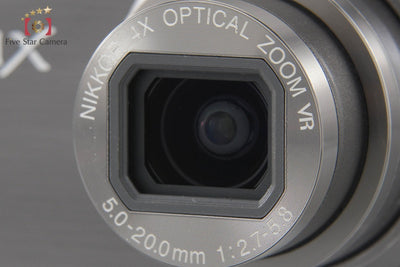 【中古】Nikon ニコン COOLPIX S600 アーバンブラック コンパクトデジタルカメラ