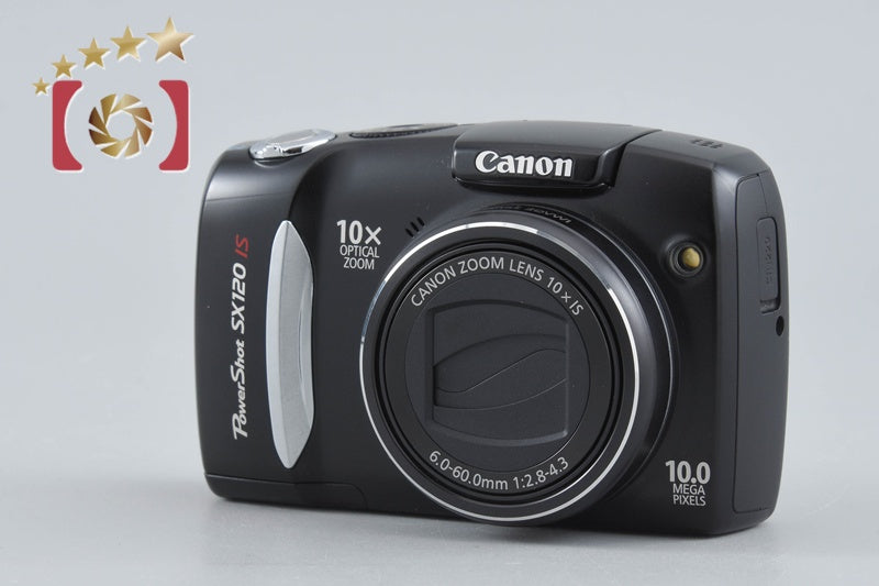【中古】Canon キヤノン Powershot SX120 IS コンパクトデジタルカメラ
