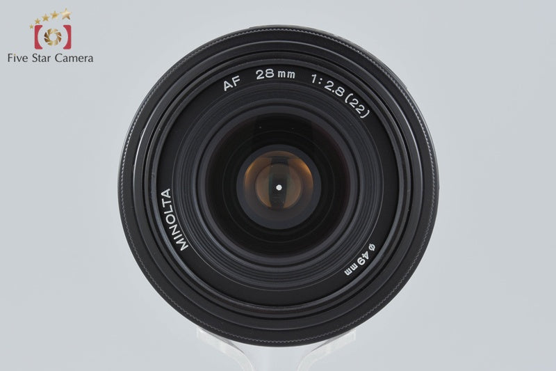 中古】MINOLTA ミノルタ AF 28mm f/2.8 旧タイプ – Five Star Camera