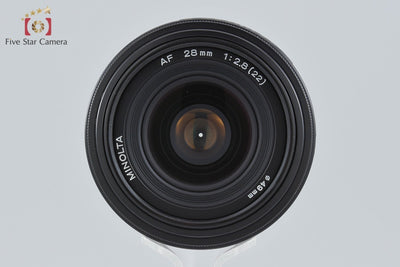 【中古】MINOLTA ミノルタ AF 28mm f/2.8 旧タイプ