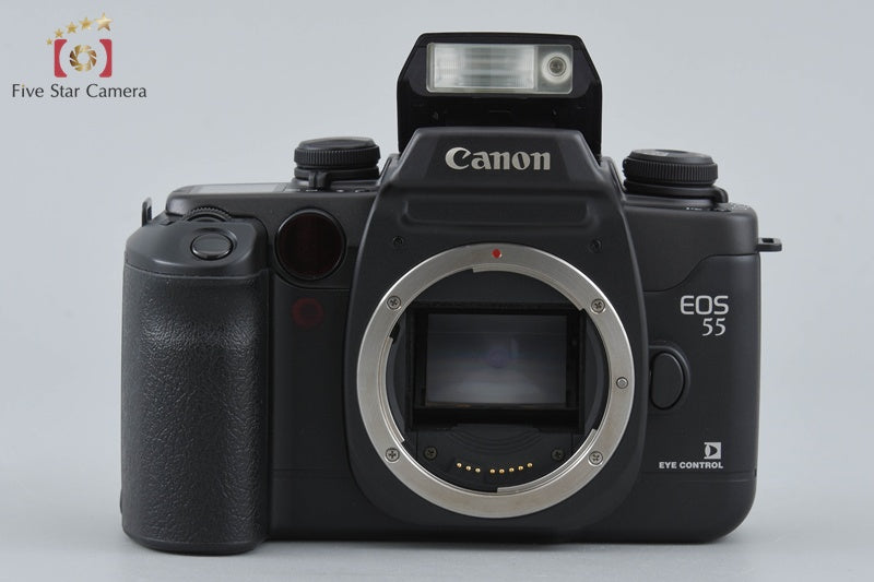 中古】Canon キヤノン EOS 55 ブラック フィルム一眼レフカメラ – Five