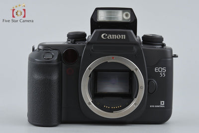 【中古】Canon キヤノン EOS 55 ブラック フィルム一眼レフカメラ