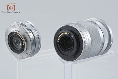 【中古】OLYMPUS オリンパス PEN E-PL8 EZ ダブルズームキット ブラウン シャッター回数僅少 元箱付き