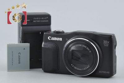 【中古】Canon キヤノン PowerShot SX700 HS ブラック コンパクトデジタルカメラ