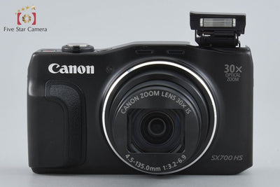【中古】Canon キヤノン PowerShot SX700 HS ブラック コンパクトデジタルカメラ