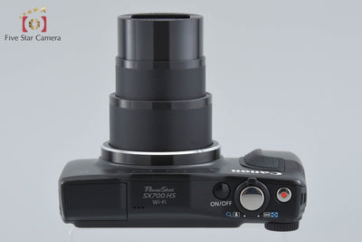 【中古】Canon キヤノン PowerShot SX700 HS ブラック コンパクトデジタルカメラ