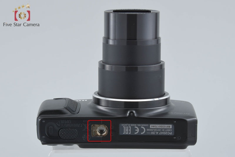 中古】Canon キヤノン PowerShot SX700 HS ブラック コンパクト