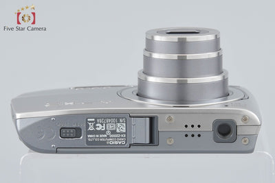 【中古】Casio カシオ EXILIM ZOOM EX-Z2000 シルバー コンパクトデジタルカメラ