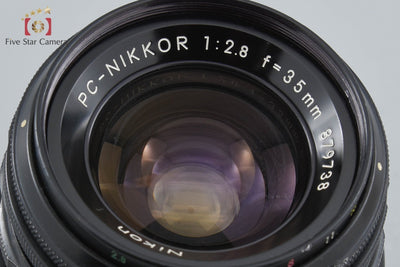 【中古】Nikon ニコン PC-NIKKOR 35mm f/2.8