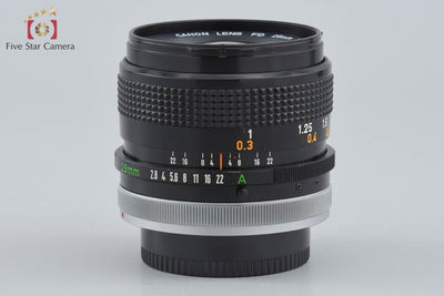 【中古】Canon キヤノン FD 28mm f/2.8 S.C.