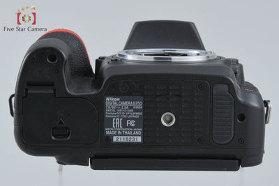 【中古】Nikon ニコン D750 デジタル一眼レフカメラ