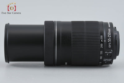 【中古】Canon キヤノン EF-S 55-250mm f/4-5.6 IS STM