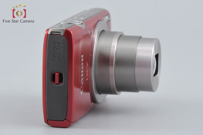 【中古】Canon キヤノン IXY 200 レッド コンパクトデジタルカメラ
