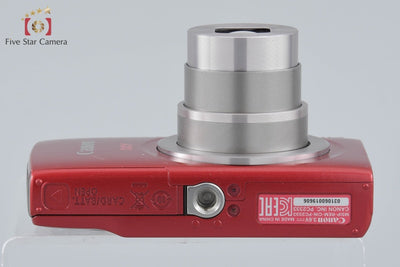 【中古】Canon キヤノン IXY 200 レッド コンパクトデジタルカメラ