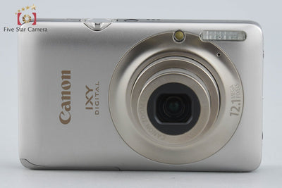 【中古】Canon キヤノン IXY Digital 220 IS シルバー コンパクトデジタルカメラ