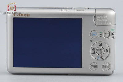 【中古】Canon キヤノン IXY Digital 220 IS シルバー コンパクトデジタルカメラ