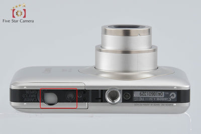 【中古】Canon キヤノン IXY Digital 220 IS シルバー コンパクトデジタルカメラ