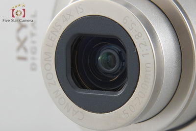 【中古】Canon キヤノン IXY Digital 220 IS シルバー コンパクトデジタルカメラ