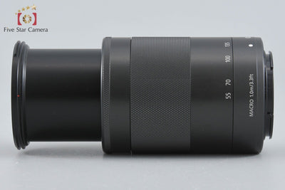 【中古】Canon キヤノン EF-M 55-200mm f/4.5-6.3 IS STM ブラック