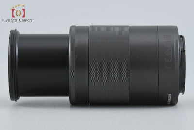 【中古】Canon キヤノン EF-M 55-200mm f/4.5-6.3 IS STM ブラック