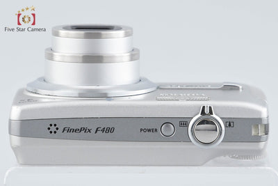 【中古】FUJIFILM 富士フイルム FINEPIX F480 シルバー コンパクトデジタルカメラ 元箱付き