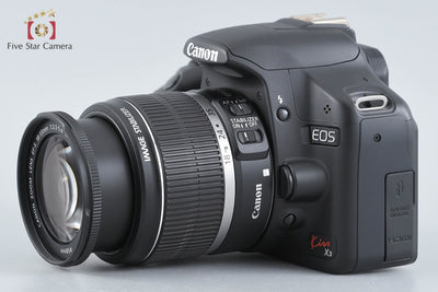 【中古】Canon キヤノン EOS Kiss X3 EF-S 18-55 IS レンズキット