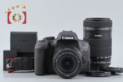 【中古】Canon キヤノン EOS Kiss X9i ダブルズームキット シャッター回数僅少