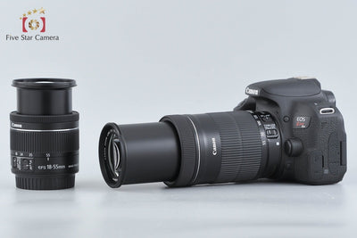 【中古】Canon キヤノン EOS Kiss X9i ダブルズームキット シャッター回数僅少