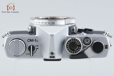 【中古】OLYMPUS オリンパス OM-1N シルバー フィルム一眼レフカメラ