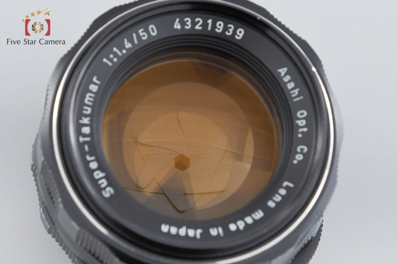 中古】PENTAX ペンタックス Super-Takumar 50mm f/1.4 後期 7枚玉 M42