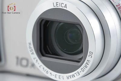 【中古】Panasonic パナソニック LUMIX DMC-TZ5 シルバー コンパクトデジタルカメラ
