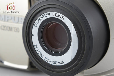 【中古】OLYMPUS オリンパス μ[mju:] ZOOM 130 コンパクトフィルムカメラ