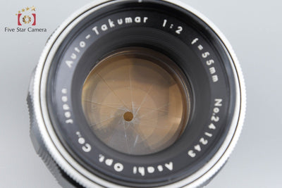 【中古】PENTAX ペンタックス Auto-Takumar 55mm f/2 M42マウント