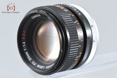 【中古】Canon キヤノン FD 50mm f/1.4 S.S.C.