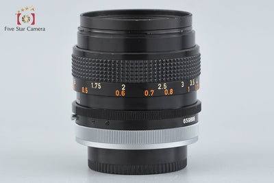 【中古】Canon キヤノン FD 50mm f/1.4 S.S.C.
