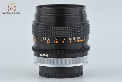 【中古】Canon キヤノン FD 50mm f/1.4 S.S.C.
