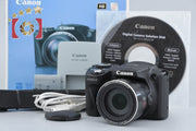 【中古】Canon キヤノン PowerShot SX500 IS ブラック コンパクトデジタルカメラ 元箱付き