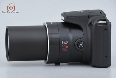 【中古】Canon キヤノン PowerShot SX500 IS ブラック コンパクトデジタルカメラ 元箱付き