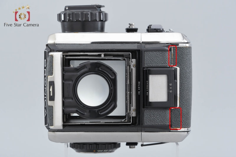 中古】ZENZA BRONICA ゼンザブロニカ S2 後期 ブラック 中判フィルム