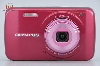 【中古】OLYMPUS オリンパス VH-210 レッド コンパクトデジタルカメラ 元箱付き